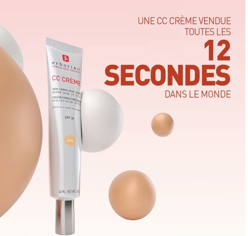CC Crème Erborian SPF30 40ml — photo 1