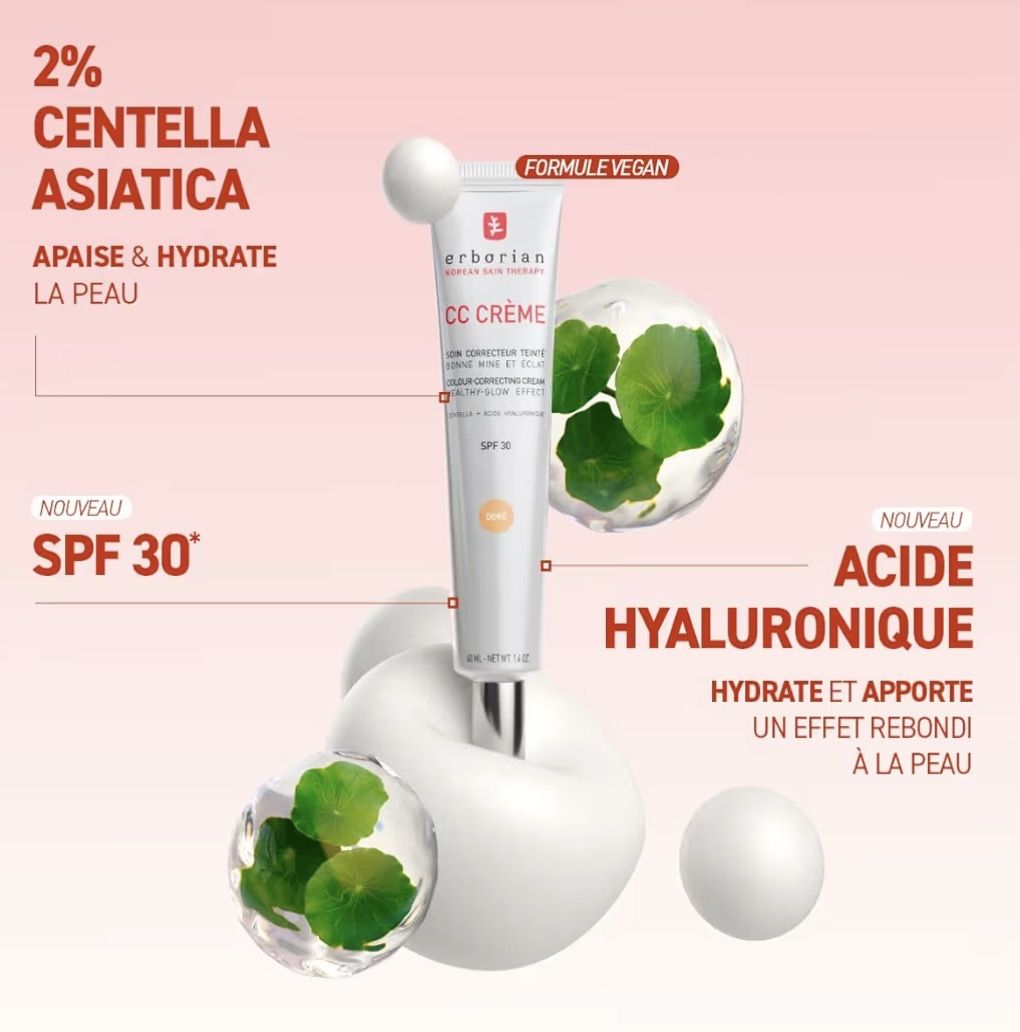 CC Crème Erborian SPF30 40ml — photo 2